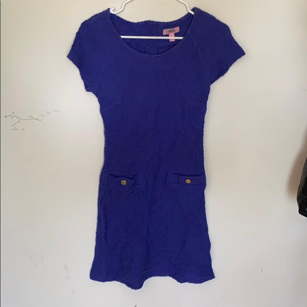 Lily Pulitzer blue/purple dress